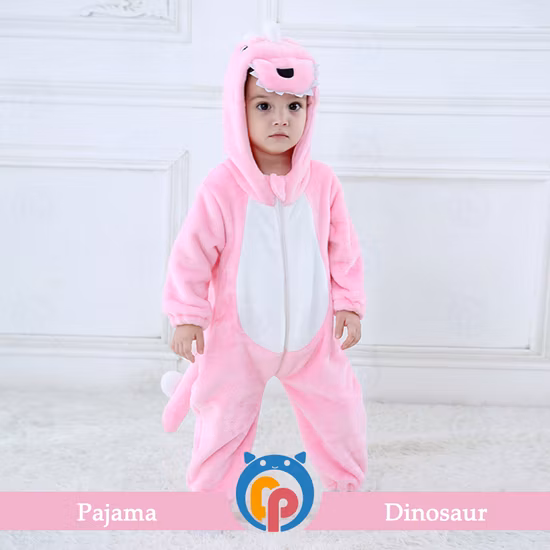 Wholesale Thicken Flannel for Baby Cute Animal Baby Romper